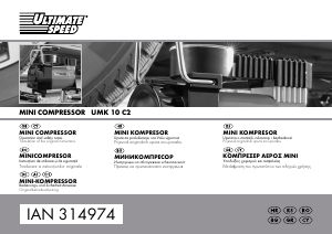 Handleiding Ultimate Speed IAN 314974 Compressor