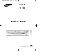 Handleiding Samsung DVD-V85K DVD-Video combinatie