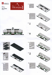 Bedienungsanleitung Lego set Certified Professionals The Istana