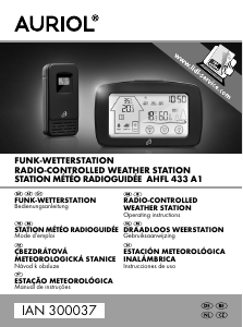 Manual Auriol IAN 300037 Weather Station