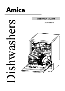 Manual Amica ZWM 616 W Dishwasher