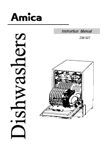 Manual Amica ZIM 627 Dishwasher