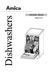 Manual Amica ZWM 416 W Dishwasher