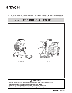 Handleiding Hitachi EC 10SB (SL) Compressor