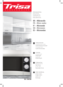 Manual Trisa Micro Plus Microwave