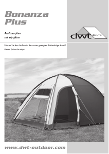 Handleiding DWT Bonanza Plus Tent