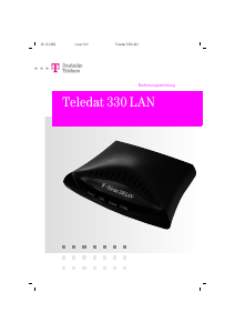 Bedienungsanleitung Telekom Teledat 330 LAN Modem