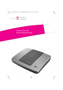 Bedienungsanleitung Telekom Teledat 430 LAN Modem