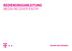 Bedienungsanleitung Telekom Entry Digital-receiver