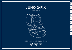 Handleiding Cybex Juno 2-Fix Autostoeltje