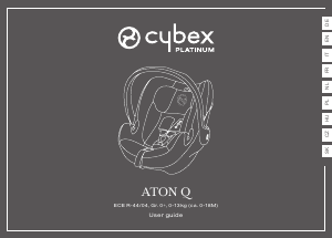 Manual Cybex Aton Q Car Seat