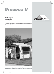 Handleiding DWT Bregenz II Tent