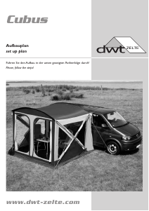 Handleiding DWT Cubus Tent