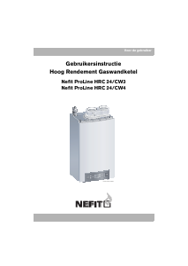 Handleiding Nefit ProLine HRC 24/CW4 CV-ketel