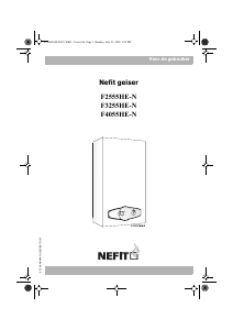 Handleiding Nefit F2555HE-N Geiser