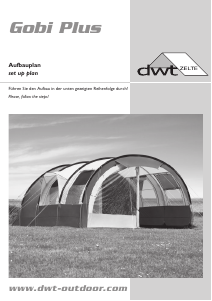 Handleiding DWT Gobi Plus Tent