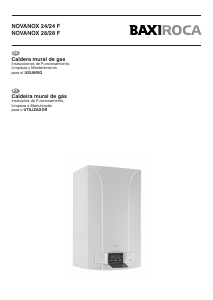 Manual de uso Baxi Novanox 24/24 F Caldera de gas