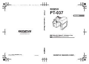 Manual Olympus PT-037 Underwater Camera Case