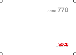 Manual Seca 770 Scale