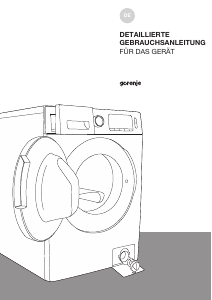 Bedienungsanleitung Gorenje WD10514DE Waschtrockner