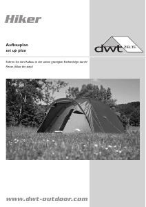 Handleiding DWT Hiker Tent