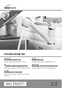 Manual Miomare IAN 296071 Faucet