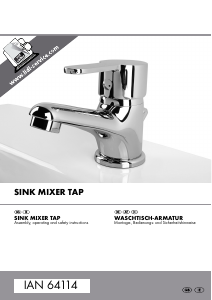 Manual Miomare IAN 64114 Faucet