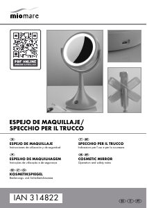 Manual Miomare IAN 314822 Espelho