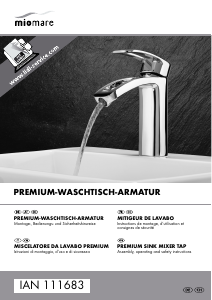 Manual Miomare IAN 111683 Faucet