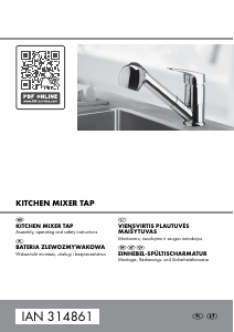 Manual Miomare IAN 314861 Faucet