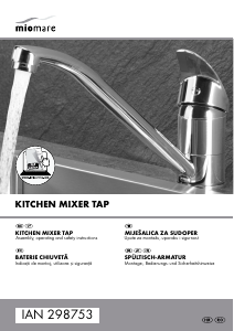 Manual Miomare IAN 298753 Faucet