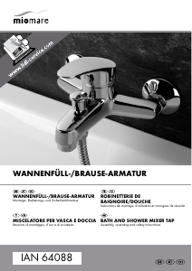 Manual Miomare IAN 64088 Faucet