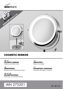 Manual Miomare IAN 275201 Mirror