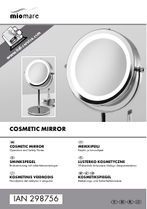 Manual Miomare IAN 298756 Mirror