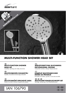 Manual Miomare IAN 106790 Shower Head