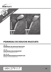 Mode d’emploi Miomare IAN 279117 Pommeau de douche