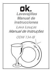 Manual de uso OK ODW 134-IB Lavavajillas