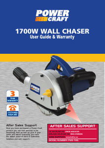 Manual Power Craft PWS-150L Wall Chaser
