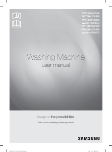 Handleiding Samsung WA75H4200SW/TC Wasmachine