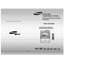 Manual Samsung MAXDS990 Stereo-set