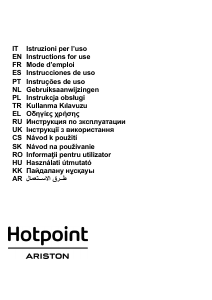 Kullanım kılavuzu Hotpoint-Ariston HHBS 7.7F LT X Davlumbaz