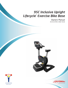 Manual Life Fitness 95C Lifecycle Exercise Bike