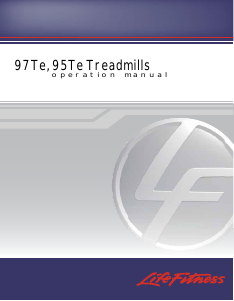 Manual Life Fitness 95Te Treadmill