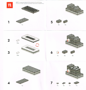 Rokasgrāmata Lego set Custom nhow Rotterdam