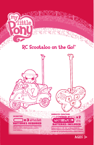 Manual Hasbro My Little Pony Scootaloo on the Go