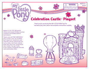 Manual Hasbro My Little Pony Celebration Castle