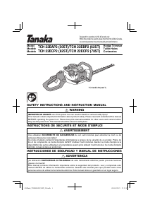 Manual Tanaka TCH 22EAP2 (50ST) Hedgecutter