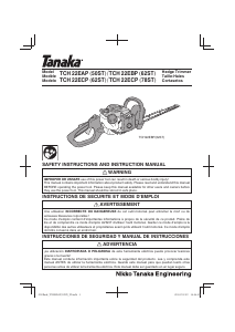 Mode d’emploi Tanaka TCH 22EAP Taille-haies