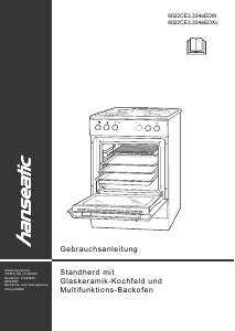 Manual Hanseatic 6022CE3.334eEDW Range