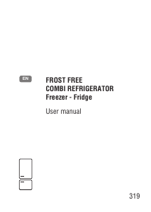 Manual Hotpoint HBNF 55181 W UK Fridge-Freezer